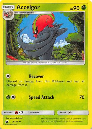 Image of Accelgor (9/111) [Sun & Moon: Crimson Invasion]
