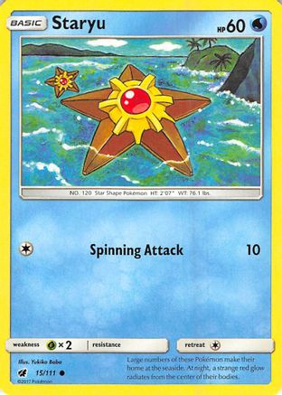 Image of Staryu (15/111) [Sun & Moon: Crimson Invasion]