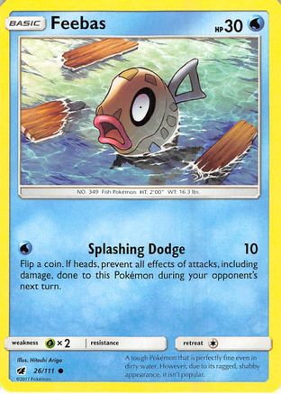 Image of Feebas (26/111) [Sun & Moon: Crimson Invasion]