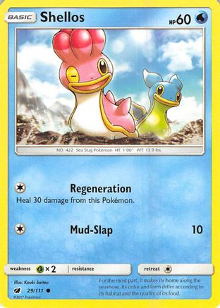 Image of Shellos (29/111) [Sun & Moon: Crimson Invasion]