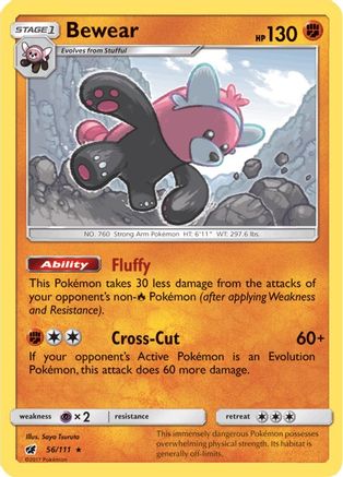 Image of Bewear (56/111) [Sun & Moon: Crimson Invasion]