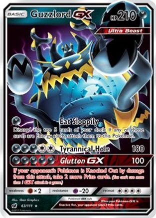 Image of Guzzlord GX (63/111) [Sun & Moon: Crimson Invasion]