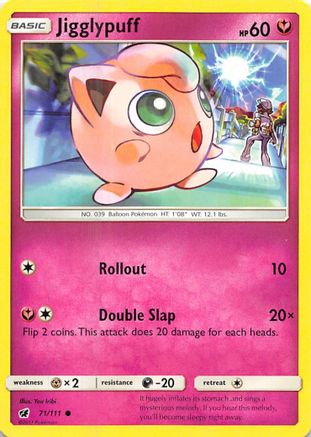 Image of Jigglypuff (71/111) [Sun & Moon: Crimson Invasion]
