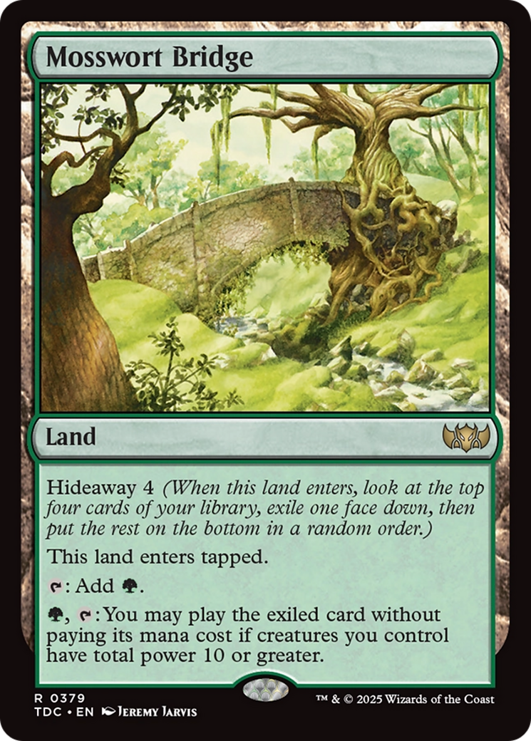 Image of Mosswort Bridge [Tarkir: Dragonstorm Commander]