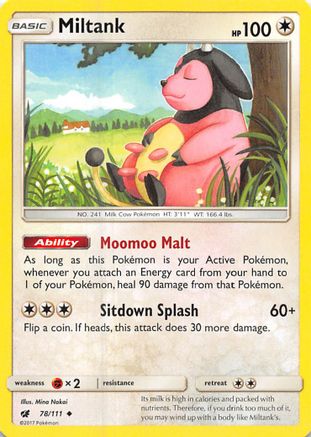 Image of Miltank (78/111) [Sun & Moon: Crimson Invasion]