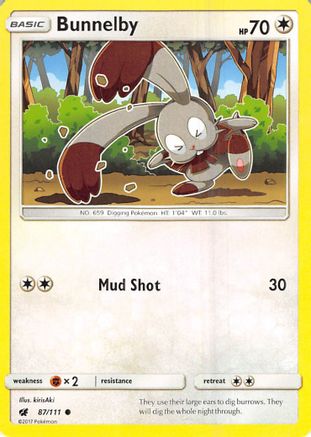 Image of Bunnelby (87/111) [Sun & Moon: Crimson Invasion]