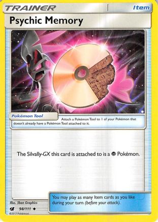 Image of Psychic Memory (98/111) [Sun & Moon: Crimson Invasion]