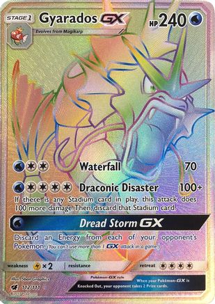 Image of Gyarados GX (112/111) [Sun & Moon: Crimson Invasion]