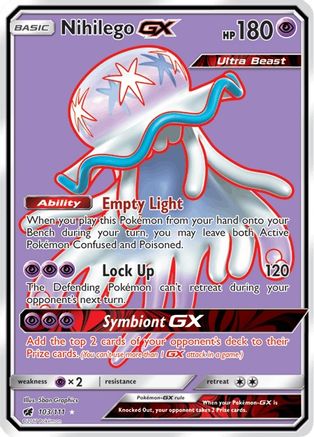 Image of Nihilego GX (103/111) [Sun & Moon: Crimson Invasion]