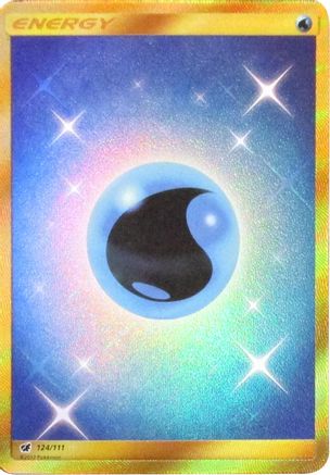 Image of Water Energy (124/111) [Sun & Moon: Crimson Invasion]