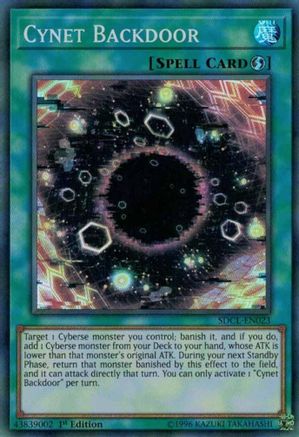 Image of Cynet Backdoor [SDCL-EN023] Super Rare