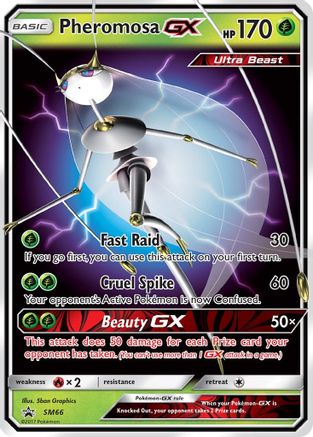 Image of Pheromosa GX (SM66) [Sun & Moon: Black Star Promos]