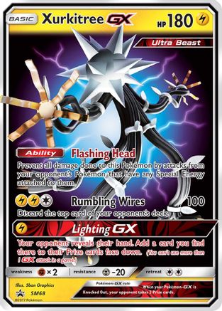 Image of Xurkitree GX (SM68) [Sun & Moon: Black Star Promos]
