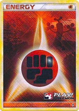 Image of Fighting Energy (93/95) (Play Pokemon Promo) [HeartGold & SoulSilver: Call of Legends]