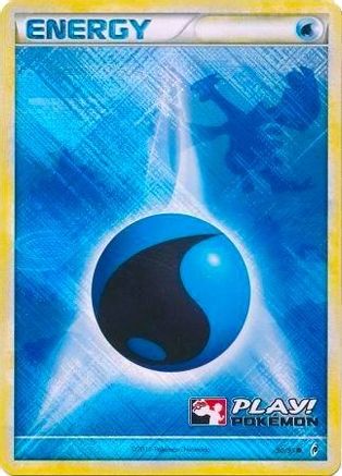 Image of Water Energy (90/95) (Play Pokemon Promo) [HeartGold & SoulSilver: Call of Legends]
