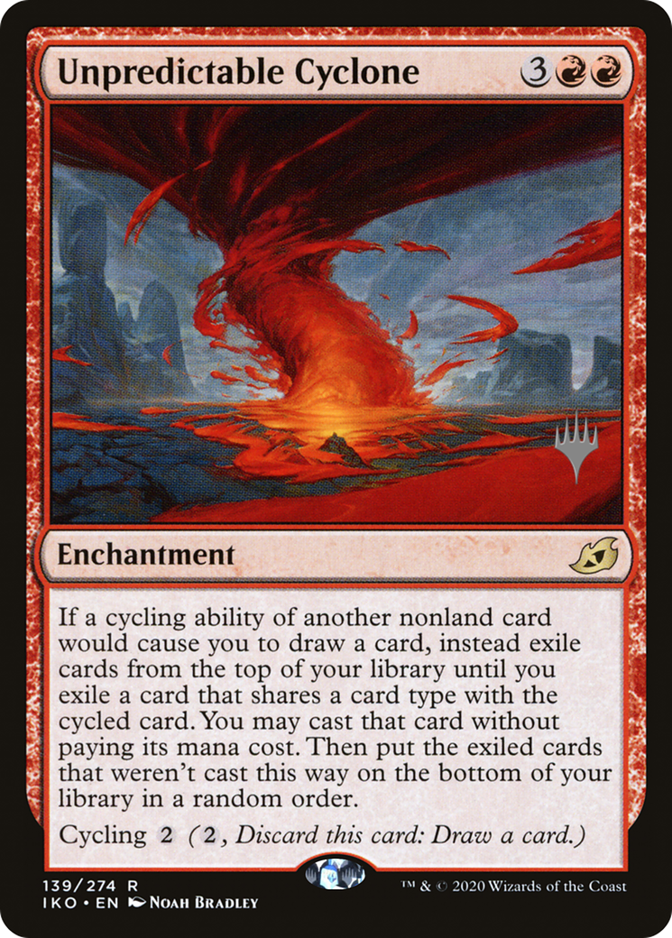 Image of Unpredictable Cyclone (Promo Pack) [Ikoria: Lair of Behemoths Promos]