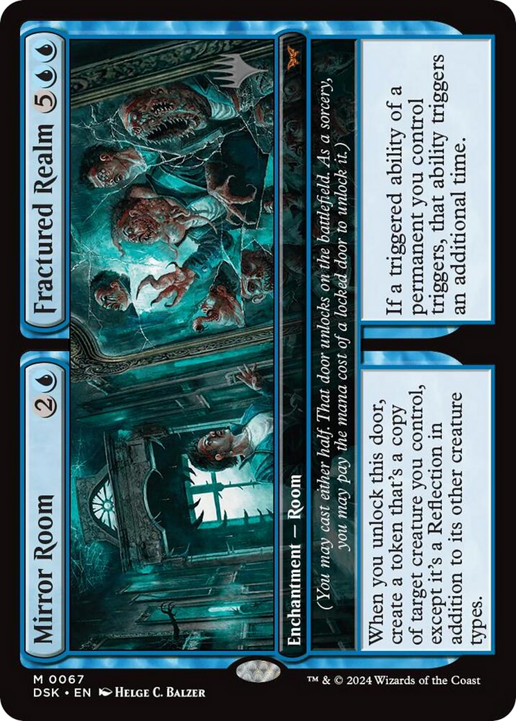 Image of Mirror Room // Fractured Realm (Promo Pack) [Duskmourn: House of Horror Promos]