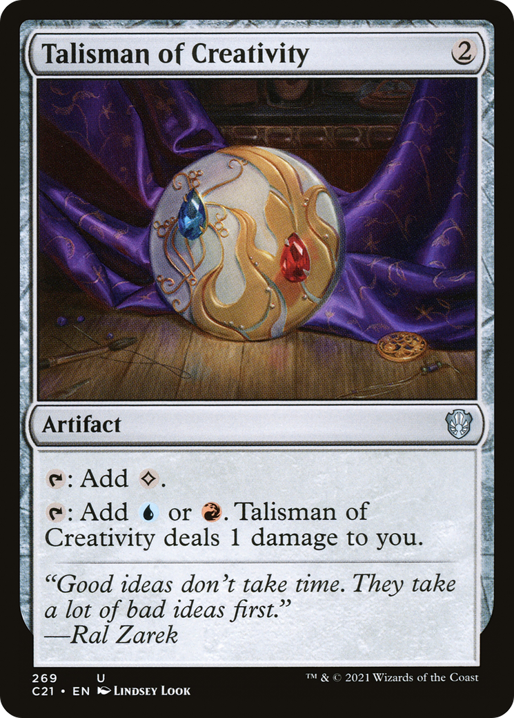 Image of Talisman of Creativity [Commander 2021]