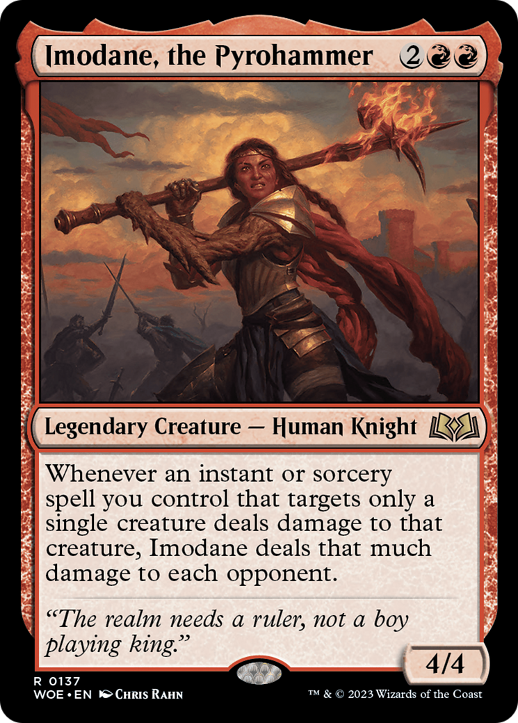 Image of Imodane, the Pyrohammer [Wilds of Eldraine]
