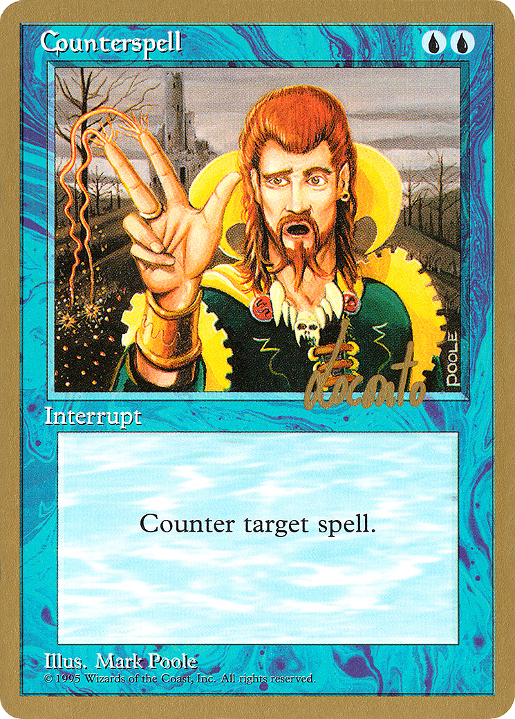 Image of Counterspell (Michael Loconto) [Pro Tour Collector Set]