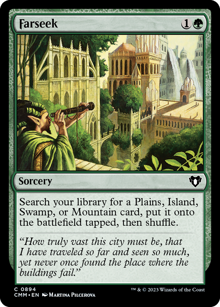 Image of Farseek [Commander Masters]