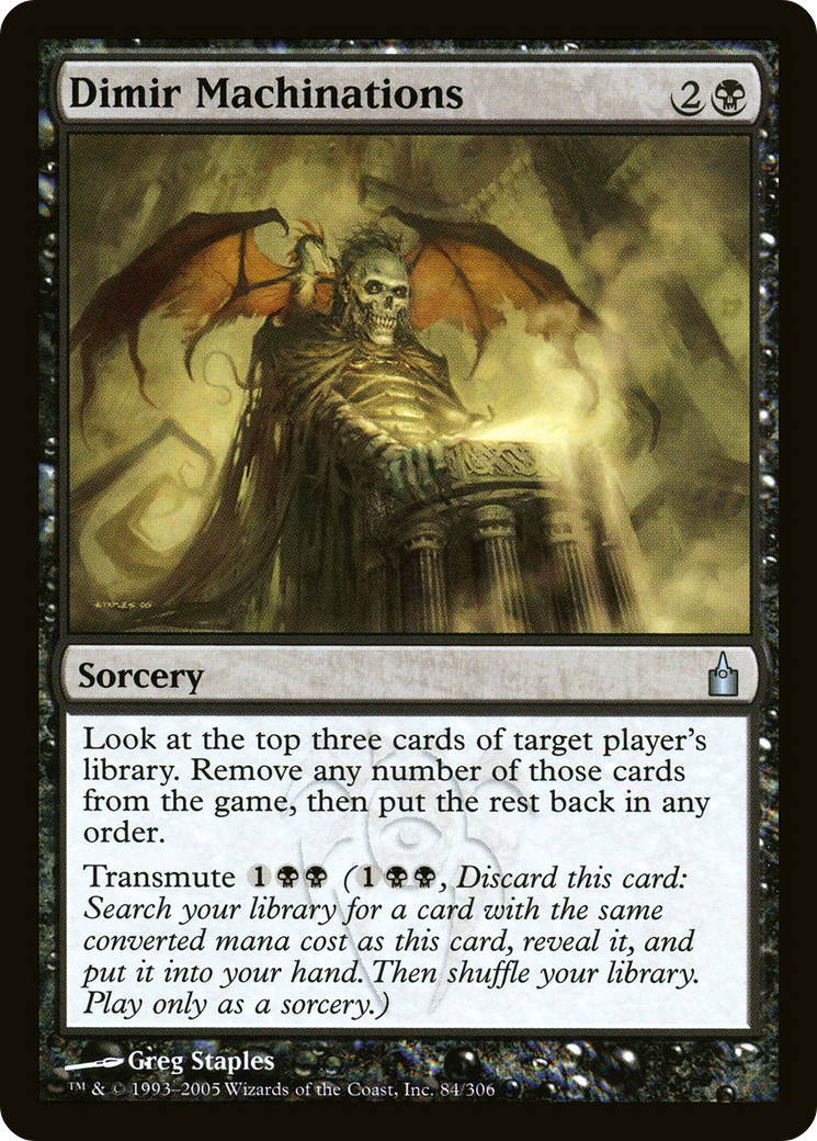 Image of Dimir Machinations [Ravnica: City of Guilds]