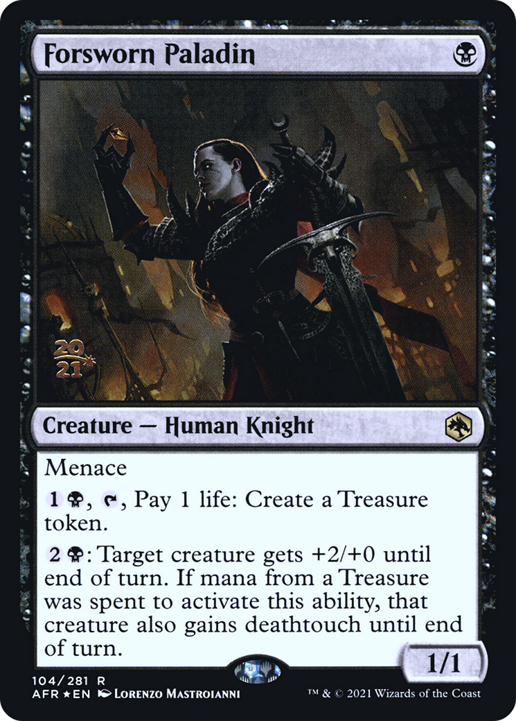 Image of Forsworn Paladin [Dungeons & Dragons: Adventures in the Forgotten Realms Prerelease Promos]