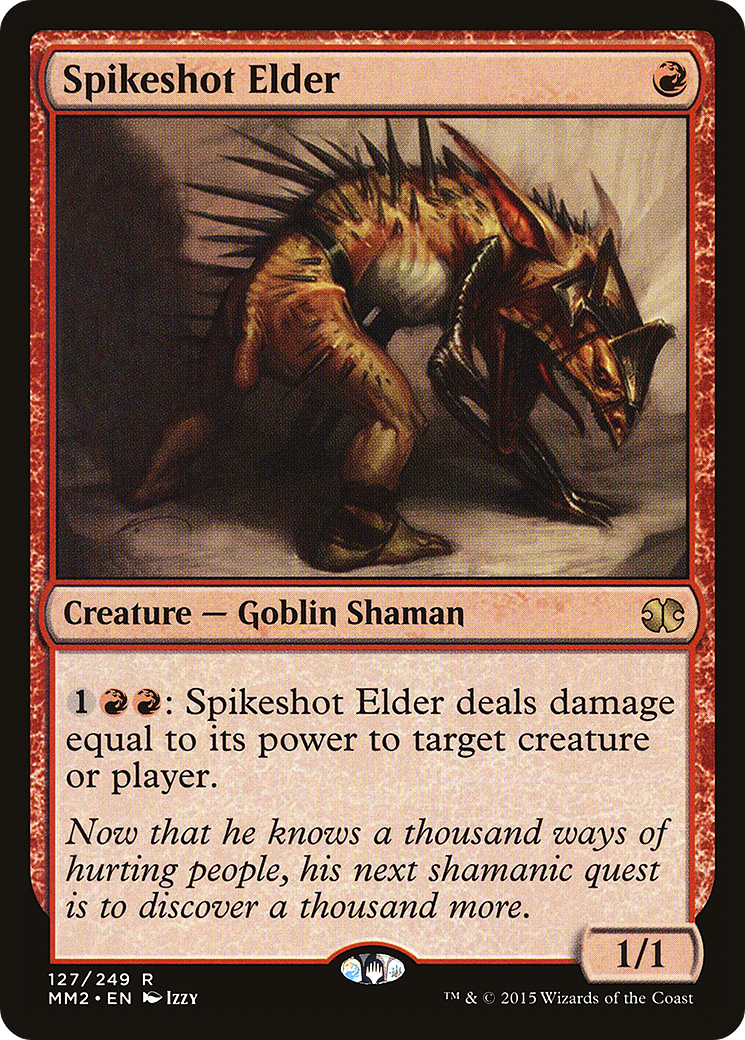 Image of Spikeshot Elder [Modern Masters 2015]