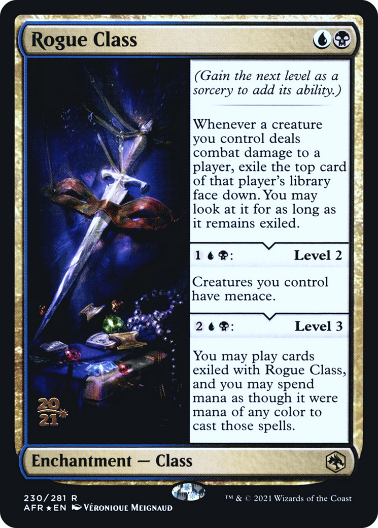 Image of Rogue Class [Dungeons & Dragons: Adventures in the Forgotten Realms Prerelease Promos]