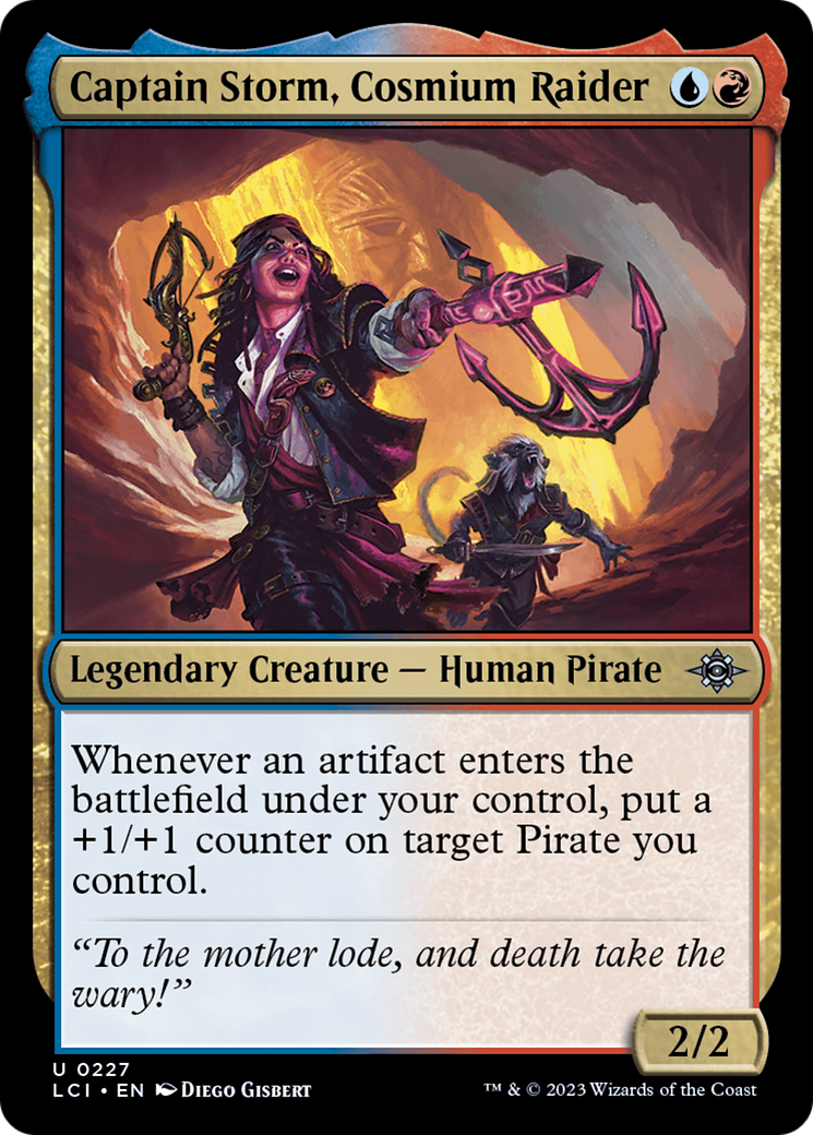 Image of Captain Storm, Cosmium Raider [The Lost Caverns of Ixalan]