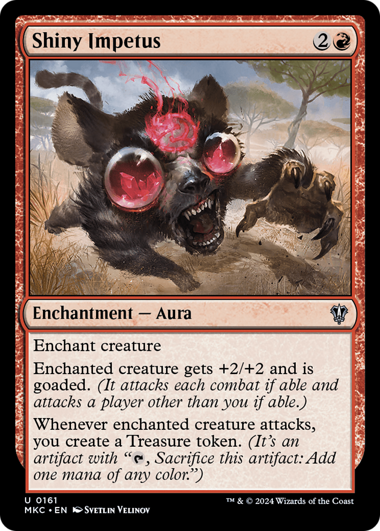 Image of Shiny Impetus [Murders at Karlov Manor Commander]