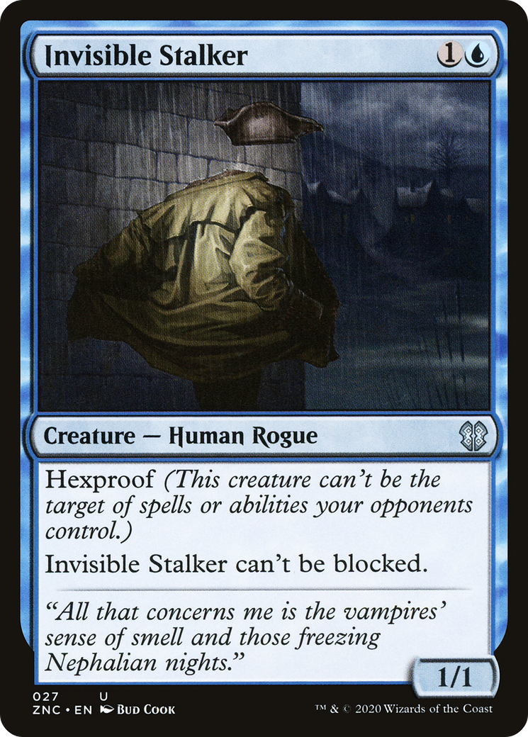 Image of Invisible Stalker [Zendikar Rising Commander]