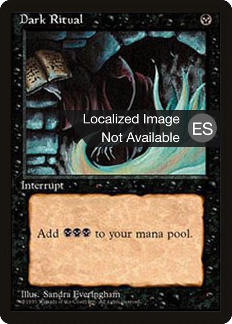 Image of Dark Ritual [Fourth Edition (Foreign Black Border)]