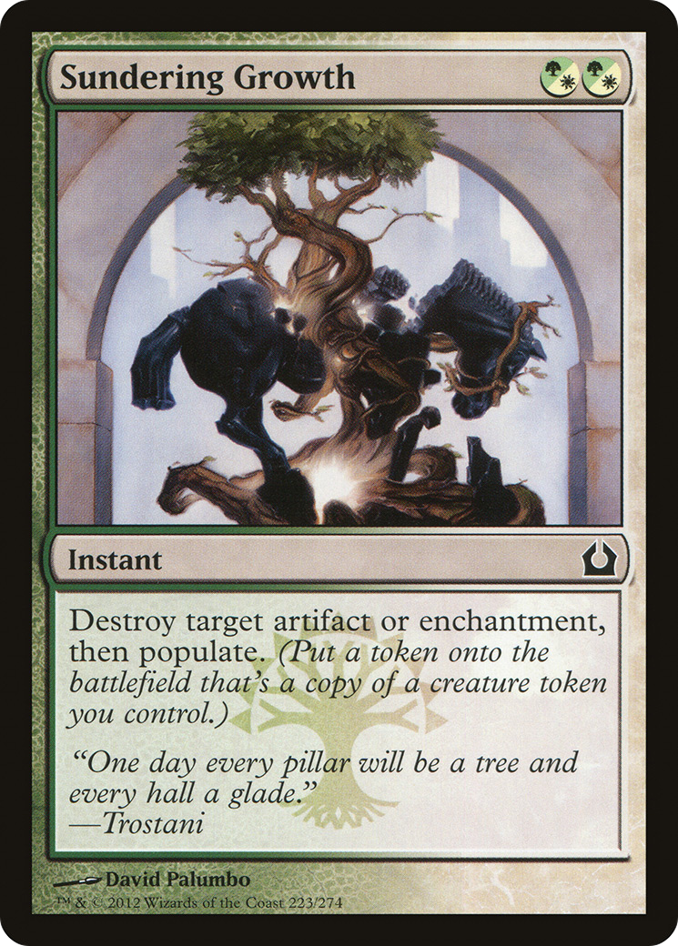 Image of Sundering Growth [Return to Ravnica]