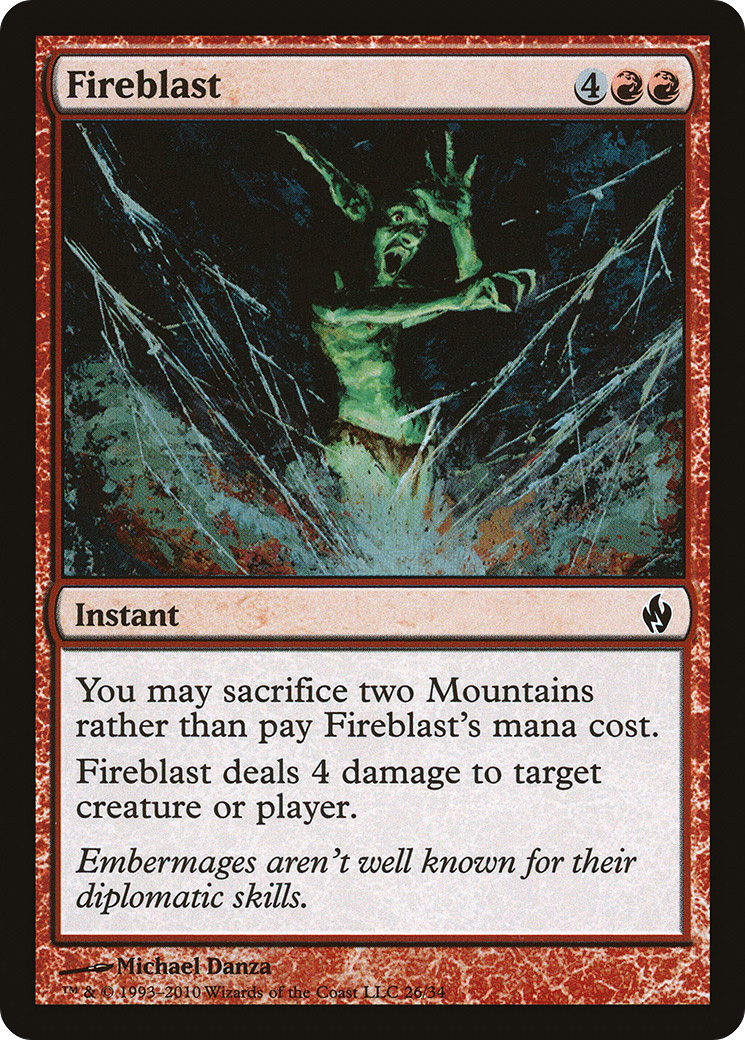 Image of Fireblast [Premium Deck Series: Fire and Lightning]