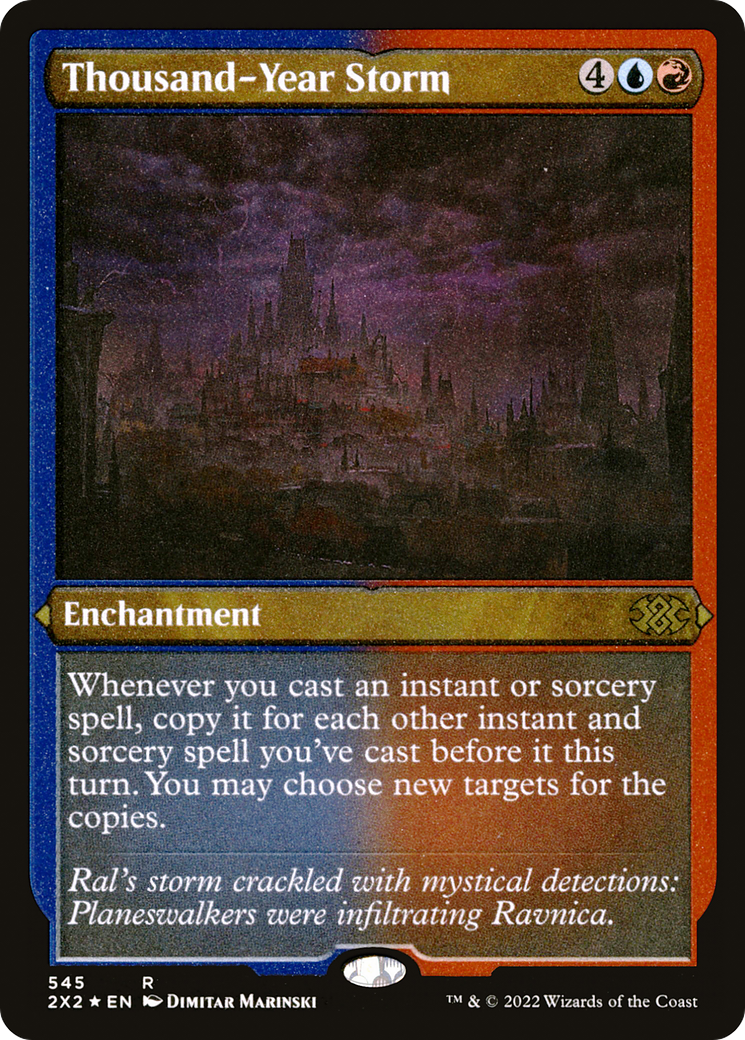 Image of Thousand-Year Storm (Foil Etched) [Double Masters 2022]