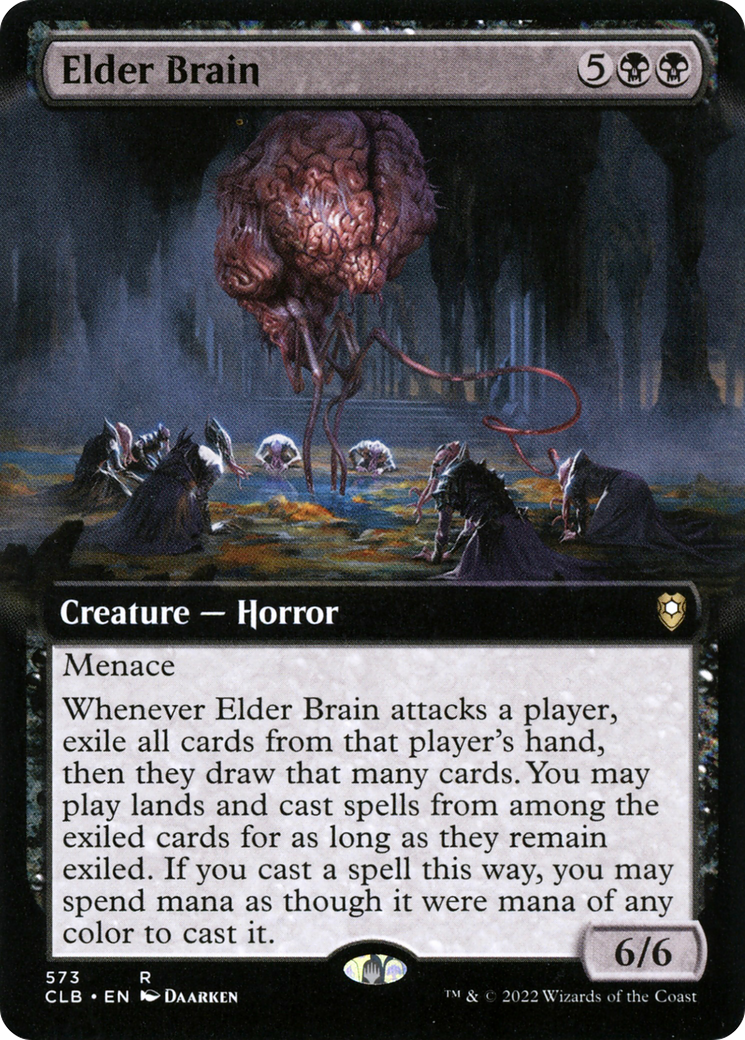 Image of Elder Brain (Extended Art) [Commander Legends: Battle for Baldur's Gate]