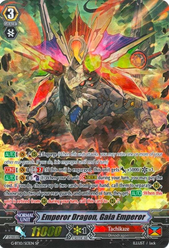 Image of Emperor Dragon, Gaia Emperor (G-BT10/S13EN) [Raging Clash of the Blade Fangs]