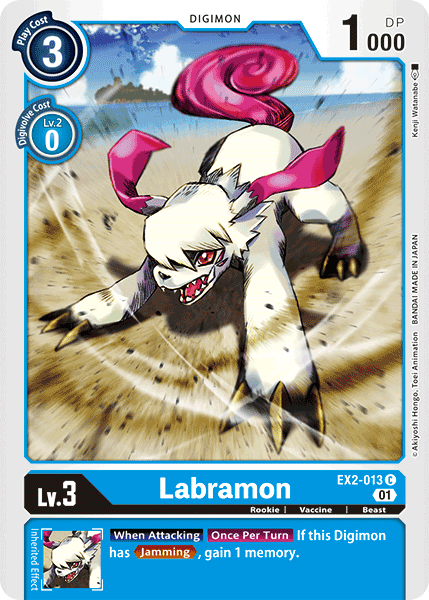 Image of Labramon [EX2-013] [Digital Hazard]