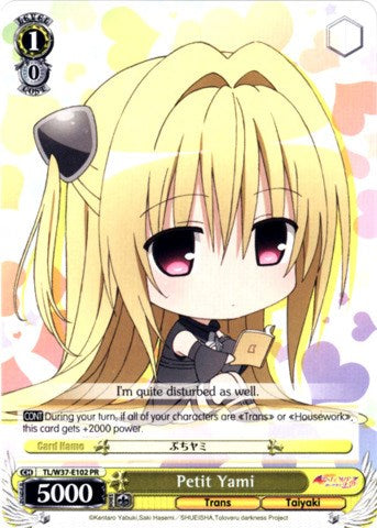 Image of Petit Yami (TL/W37-E102 PR) (Promo) [To Loveru Darkness 2nd]