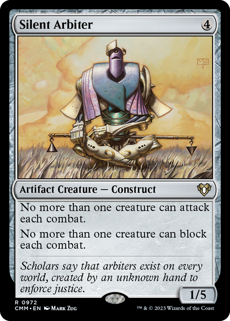 Image of Silent Arbiter [Commander Masters]