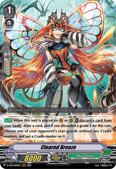 Image of Cleared Breeze (D-VS01/084EN) [V Clan Collection Vol.1]