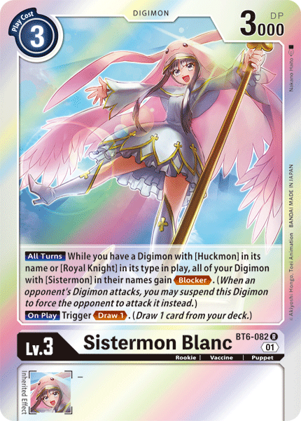 Image of Sistermon Blanc [BT6-082] [Double Diamond]