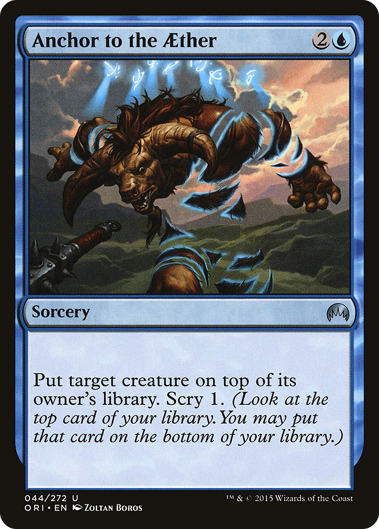 Image of Anchor to the Aether [Magic Origins]