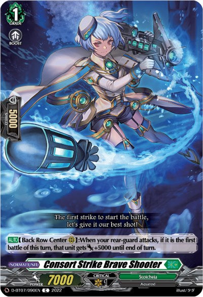 Image of Consort Strike Brave Shooter (D-BT07/090EN) [Raging Flames Against Emerald Storm]