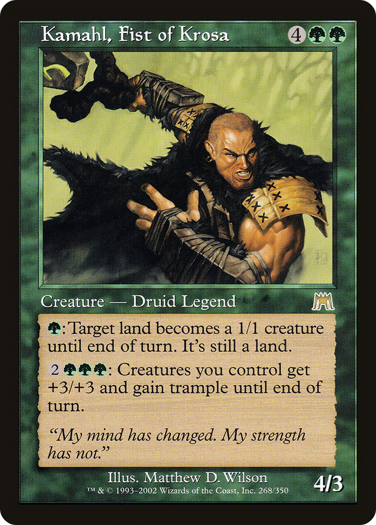 Image of Kamahl, Fist of Krosa [Onslaught]