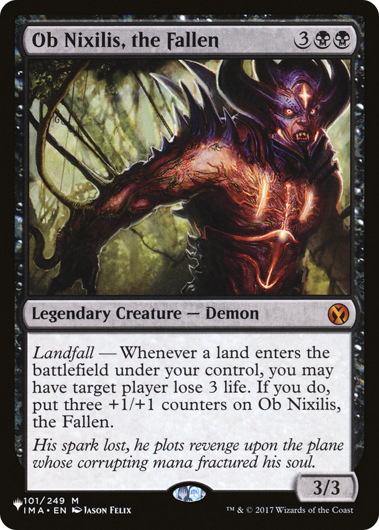 Image of Ob Nixilis, the Fallen [The List]