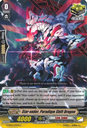 Star-vader, Paradigm Shift Dragon (G-CB06: RONDEAU OF CHAOS AND SALVATION)