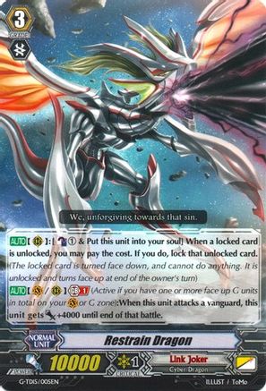 Restrain Dragon (G-TD15: MESSIAH DRAGON OF REBIRTH)