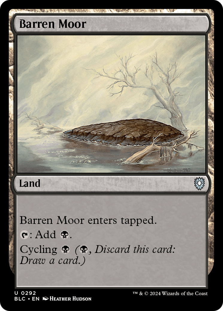 Image of Barren Moor [Bloomburrow Commander]